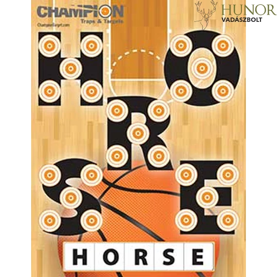 CHAMPION Horse Lőlap 22x28cm 12db
