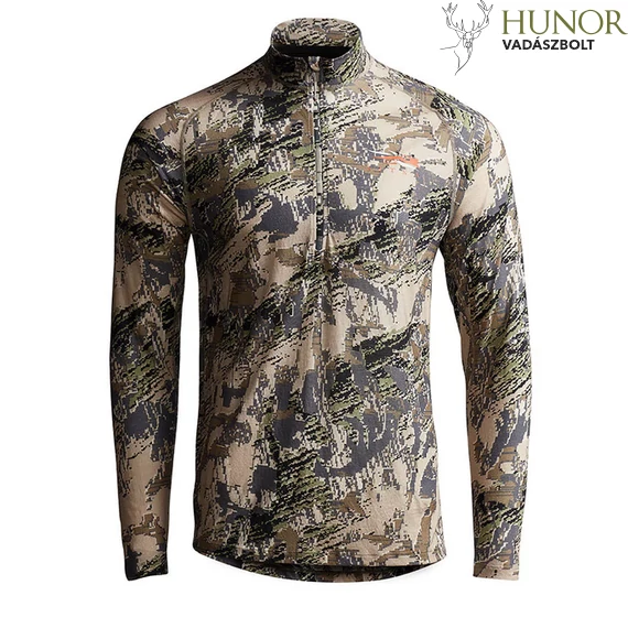 SITKA Férfi Aláöltözet Merino Core LT WT Half-Zip Open Country