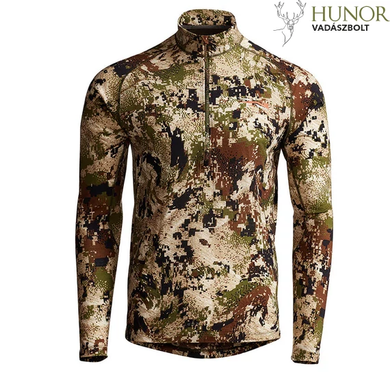 SITKA Férfi Aláöltözet Merino Core LT WT Half-Zip O. Subalpine