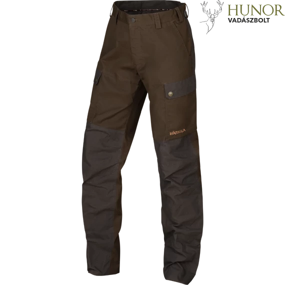HARKILA Férfi Nadrág Asmund Trousers W.Green/S.Brown