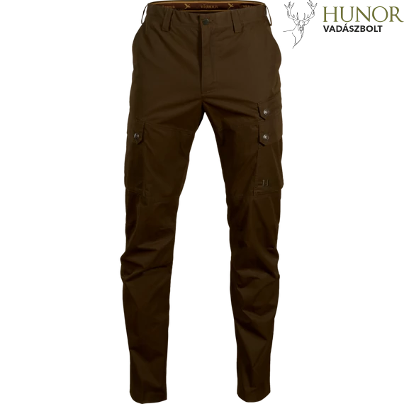 HARKILA Férfi Nadrág Retrieve Light Trousers Dark Warm Olive
