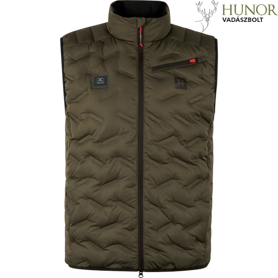 HARKILA Férfi Fűthető Mellény Clim8 Insulated Waistcoat Willow Green
