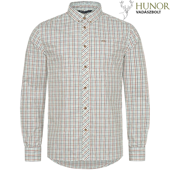 BLASER Férfi Ing Tristan Bordeaux/Blue Checkered