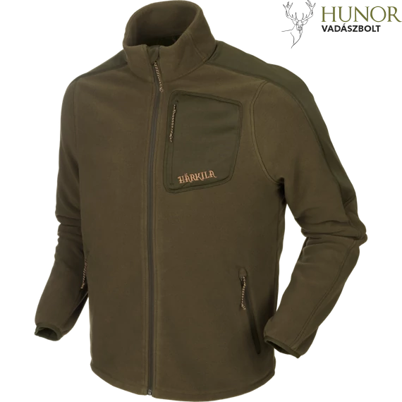 HARKILA Férfi Polár Venjan Fleece Jacket Willow Green