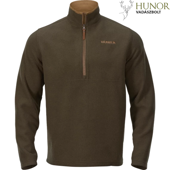 HARKILA Férfi Pulóver Sandhem Fleece Willow Green Melange