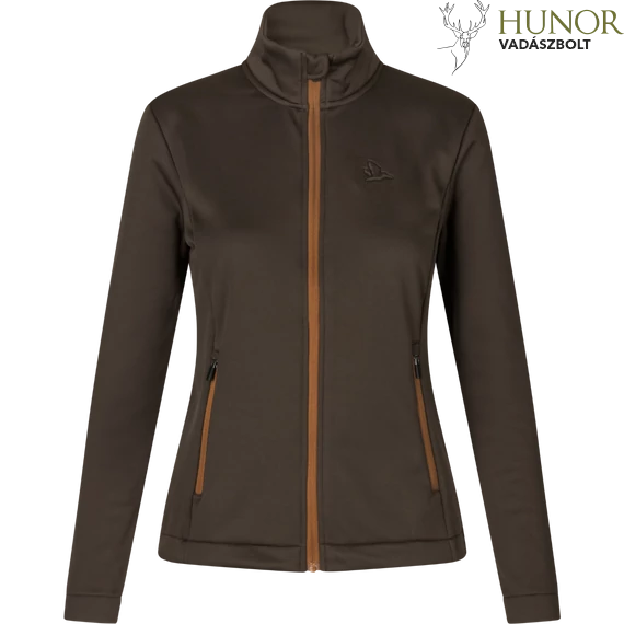 SEELAND Női Pulóver Emily Fleece Dark Brown