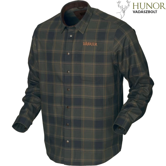 HARKILA Férfi Ing Metso Active Shirt W.Green Check
