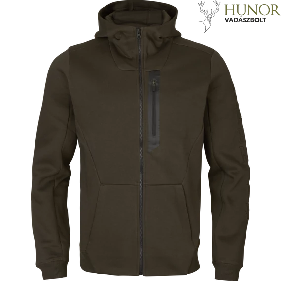 HARKILA Férfi Pulóver Hoodie Shadow Brown
