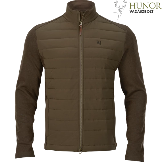 HARKILA Férfi Felső Retrieve Insulated Cardigan Dark Warm Olive