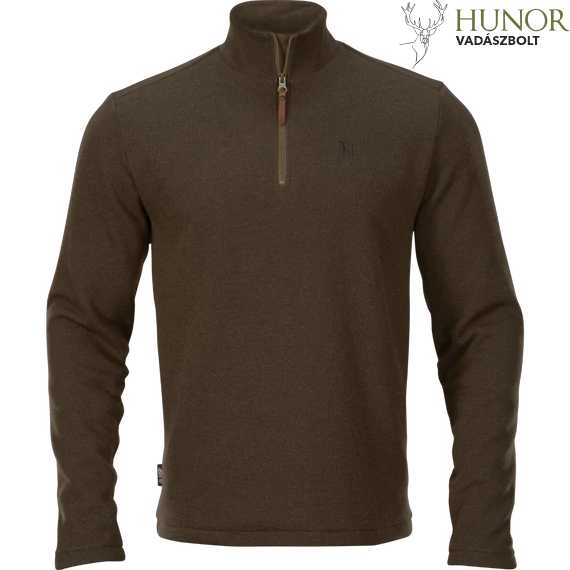 HARKILA Férfi Pulóver Retrieve HSP Pullover Dark Warm Olive