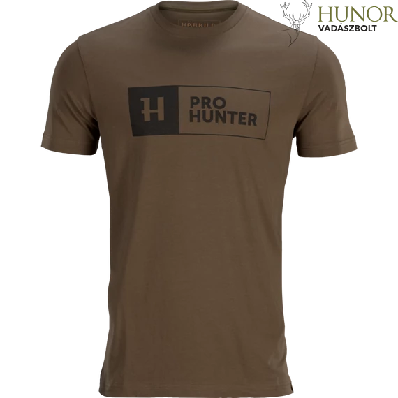 HARKILA Férfi Póló Pro Hunter S/S T-Shirt Slate Brown