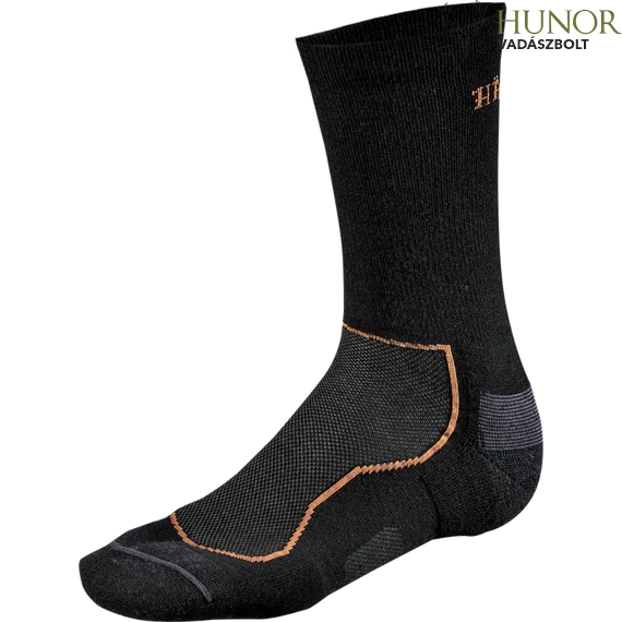 HARKILA Férfi Zokni All Season Wool II Sock Black
