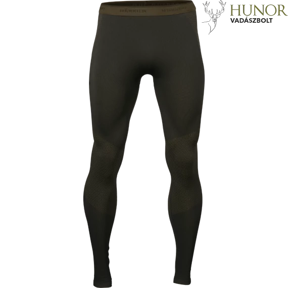 HARKILA Férfi Aláöltözet Base Active Long Johns Dark W.Green