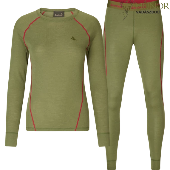 SEELAND Női Aláöltözet Hawker Base Layer Capulet Olive