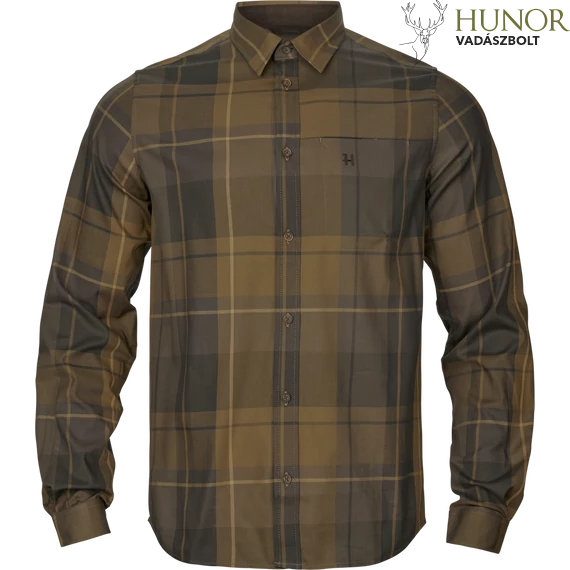 HARKILA Férfi Ing Akse L/S Willow Green Check