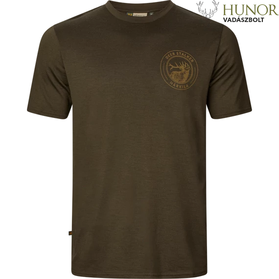 HARKILA Férfi Póló Game S/S Stag Willow Green