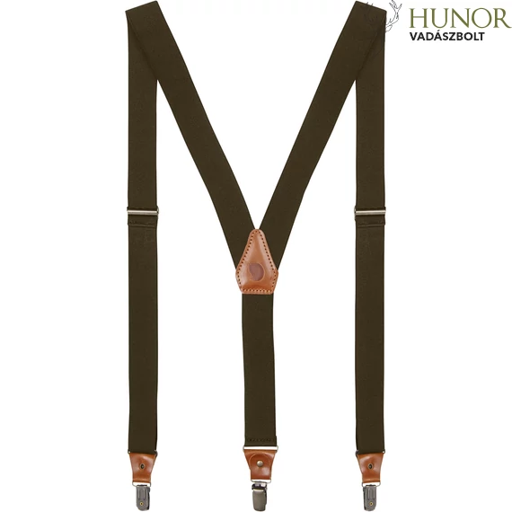 FJALLRAVEN Nadrágtartó Singi Clip Suspenders Dark Olive