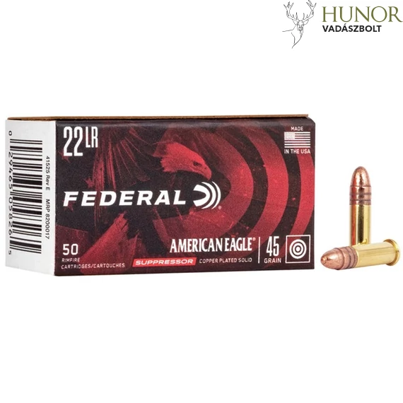FEDERAL .22LR Subsonic Suppressor 45G