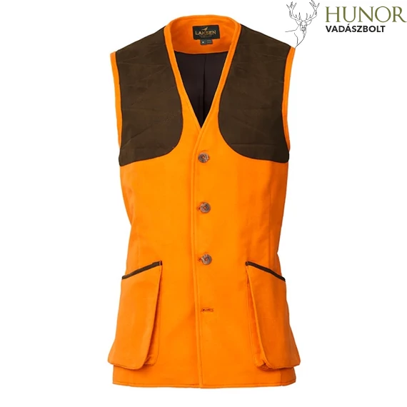 LAKSEN Férfi Mellény Belgravia Leith Shooting Vest Orange