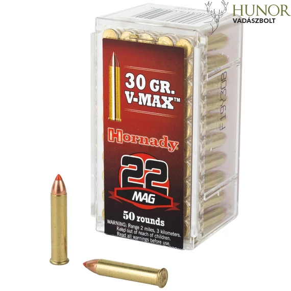 HORNADY .22 Winmag V-Max 1,9G 30GR