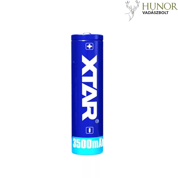 XTAR Akkumulátor 18650 3500MAH Védett 69MM Hosszú