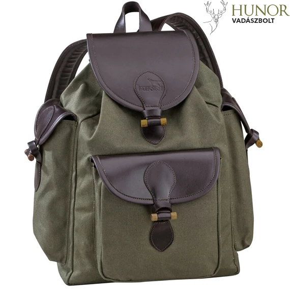 PARFORCE Hátizsák Bőr Részekkel 