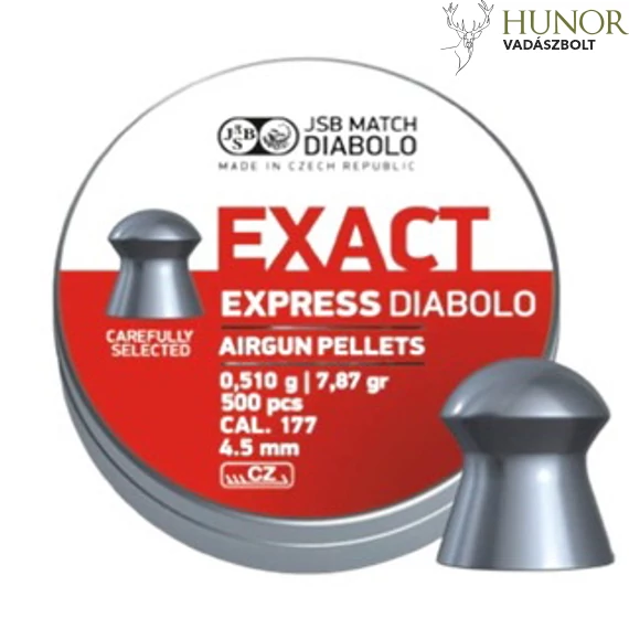 JSB 4,52MM Exact Express 0,51G 500DB