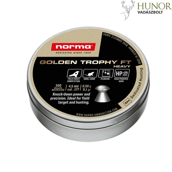 NORMA 5,5MM Lencse Golden Trophy FT 1,14G 250DB