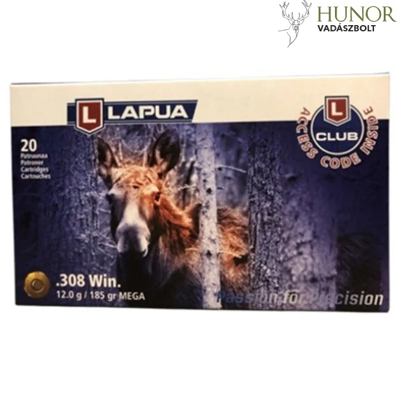LAPUA 308 Win Soft Point 12G 185GR