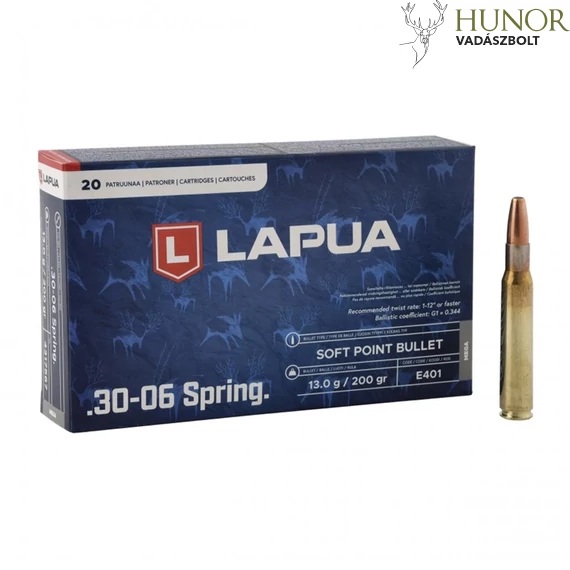 LAPUA 30-06 Spring Soft Point 13G 200GR
