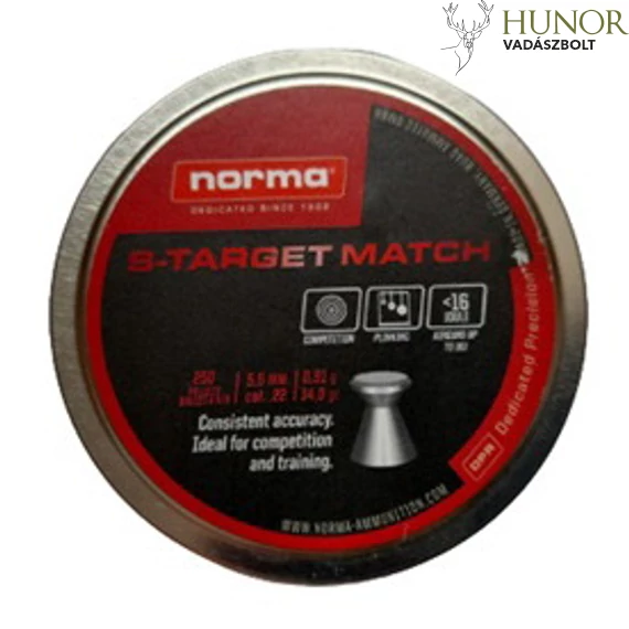 NORMA 5,5MM Lapos S-target Match 0,91G 250DB