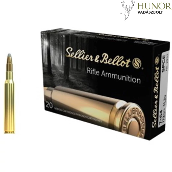 SELLIER & BELLOT 7X64 SPCE 2932 V332022 11,2G 173GR