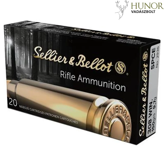 SELLIER & BELLOT 308 Win SPCE 2936 9,7G 150GR