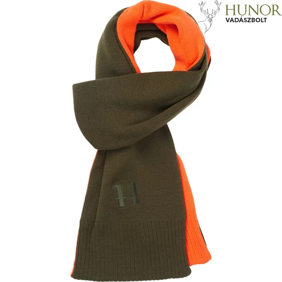 HARKILA Férfi Sál Reversible Scarf Willow Green/Orange One Size HARKILA Férfi Sál Reversible Scarf Willow Green/Orange One Size
