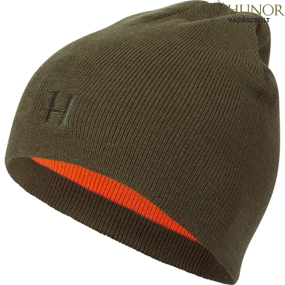HARKILA Férfi Sapka Beanie Willow Green/Orange One Size