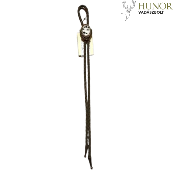 MÁZI HUNT Nyakkendő Agancs Zsínóros Kézi Faragott