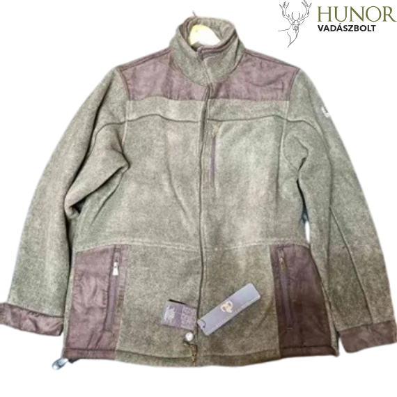 KOS FASHION Férfi Pulóver Olive Polár 