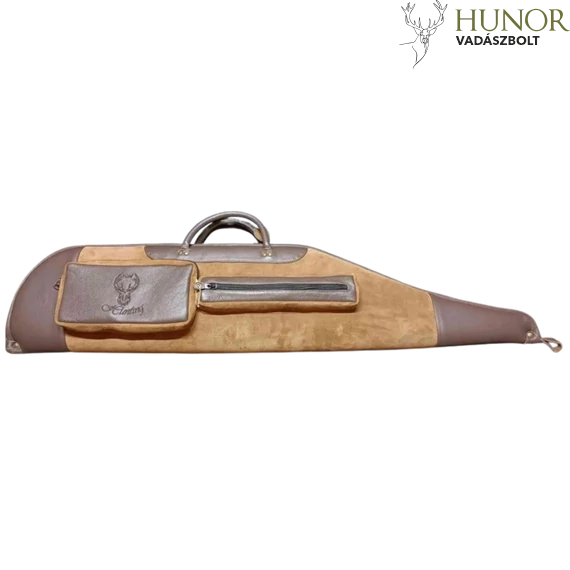 NOBIL HUNTING Fegyvertok Bőr 130CM Zsebes