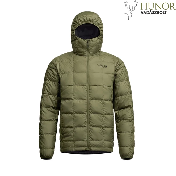 SITKA Férfi Kabát Microdown Hooded Jacket Olive Green