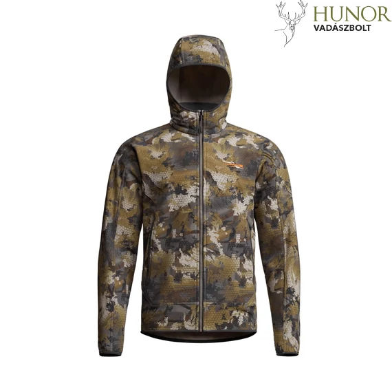 SITKA Férfi Felső Alpha Fleece Hooded Jacket Optifade Timber