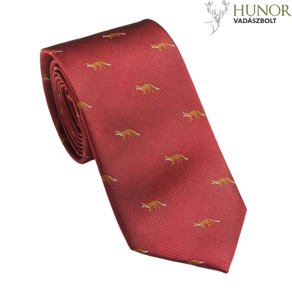 LAKSEN Nyakkendő Róka Vintage Red