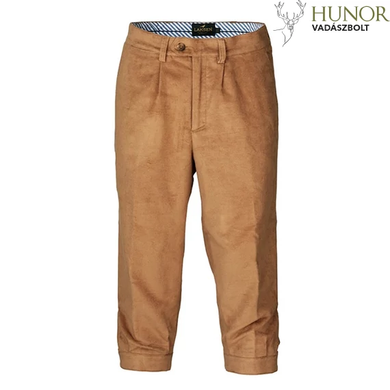 LAKSEN Férfi Térdnadrág Belgravia Moleskin Breeks Camel