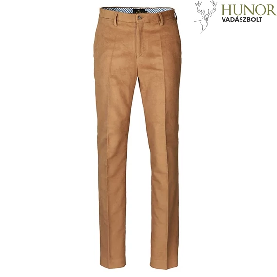 LAKSEN Férfi Nadrág Belgravia Moleskin Camel