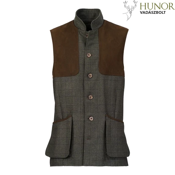 LAKSEN Férfi Mellény Mulland Shooting Vest Willow Green