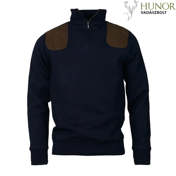 LAKSEN Férfi Pulóver Windsor Windstopper Navy
