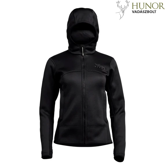 SITKA Női Pulóver Traverse Hoody Black