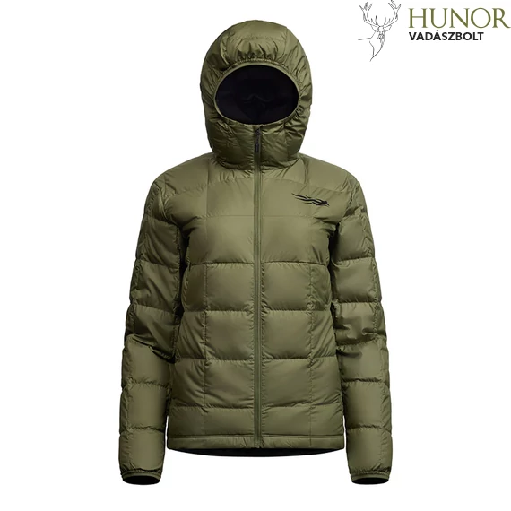 SITKA Női Kabát Microdown Hooded Jacket Olive Green