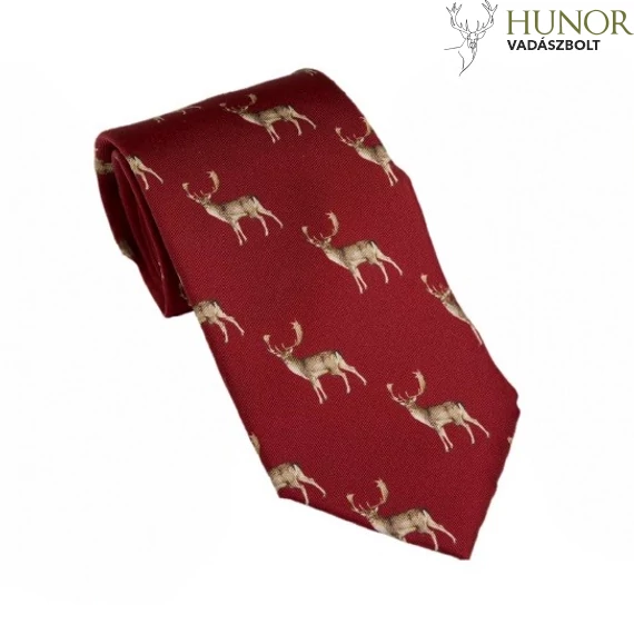 LAKSEN Nyakkendő Dám Vintage Red