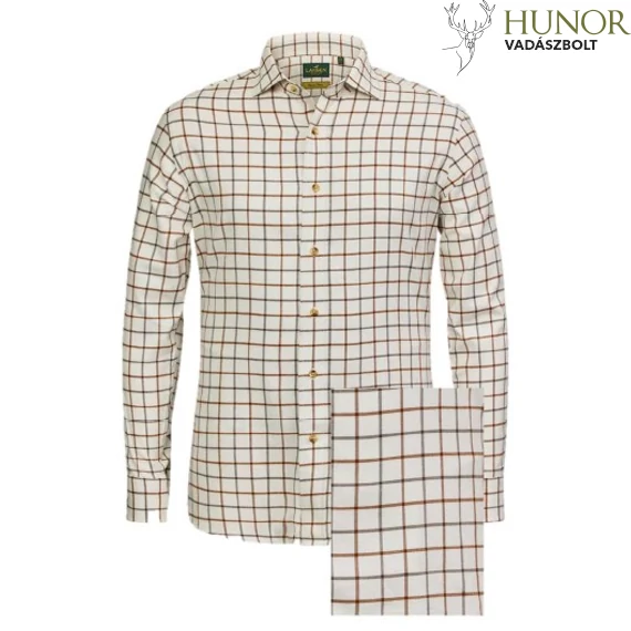 LAKSEN Férfi Ing Harald Brushed Shirt