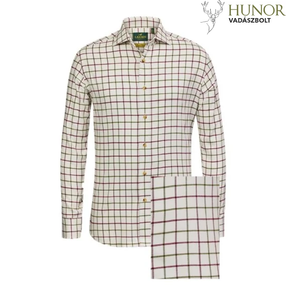 LAKSEN Férfi Ing Karl Brushed Shirt